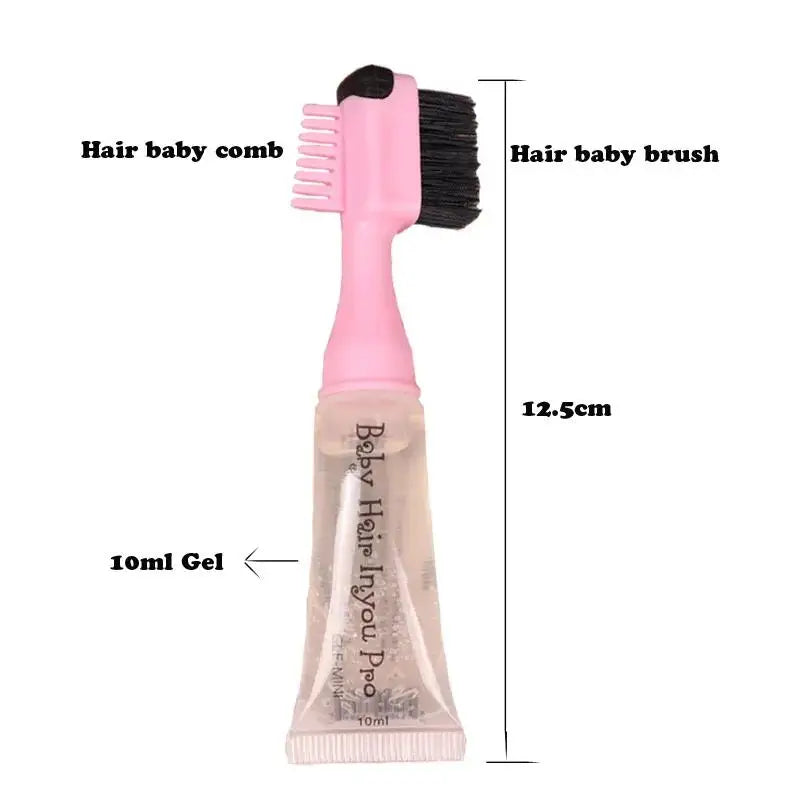 3 in 1 Baby Hair Styling Gel for Women Transparent Edge Gel