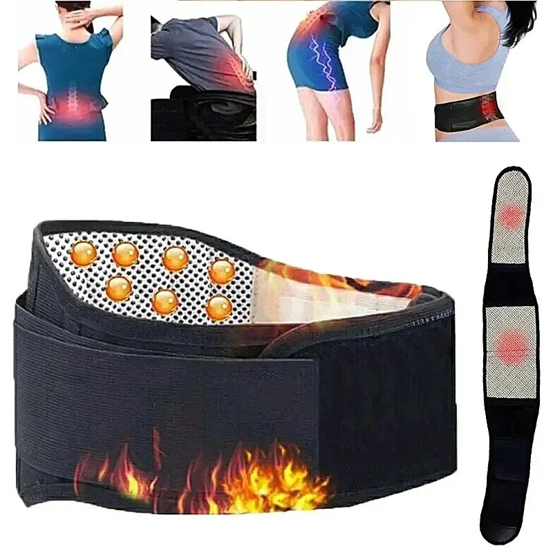 Adjustable 20-Magnet Self-Heating Magnetic Therapy Belt