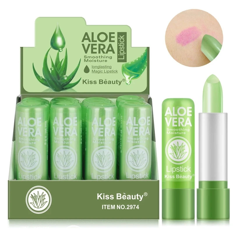 Aloe Vera Lipstick Moisturizing Long Lasting
