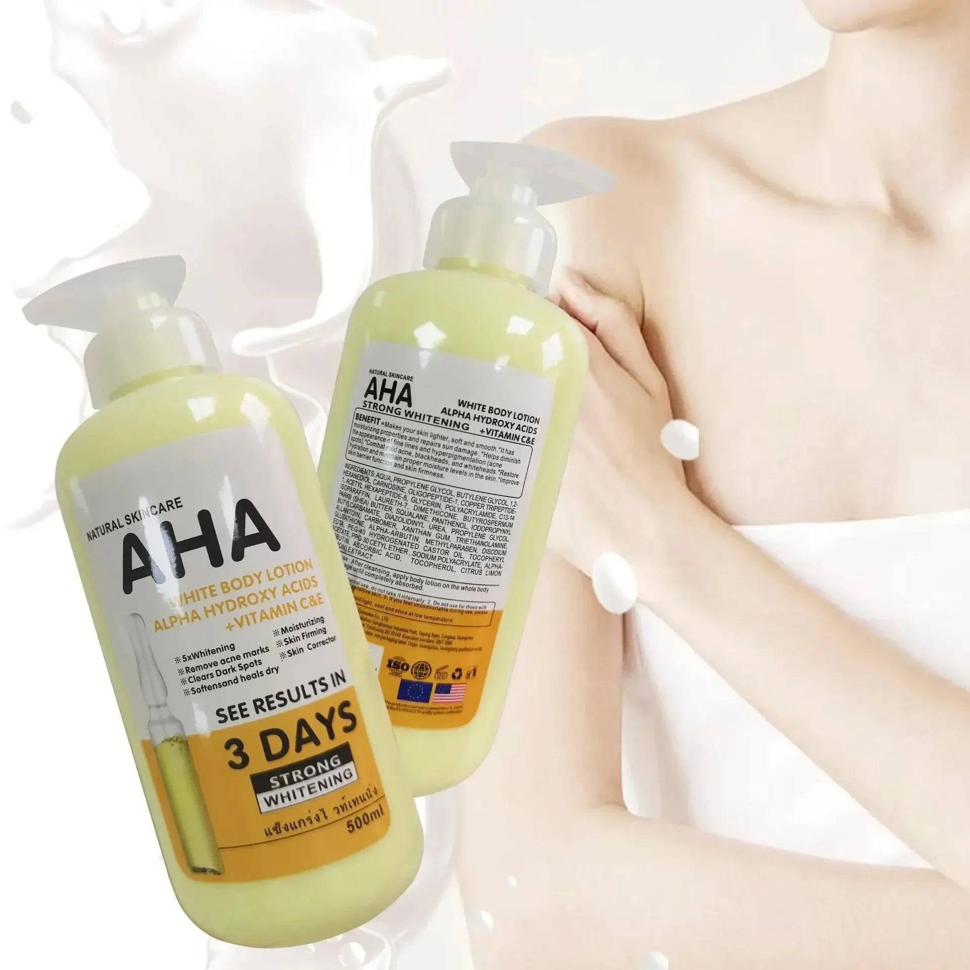 AHA  Whitening Body Cream