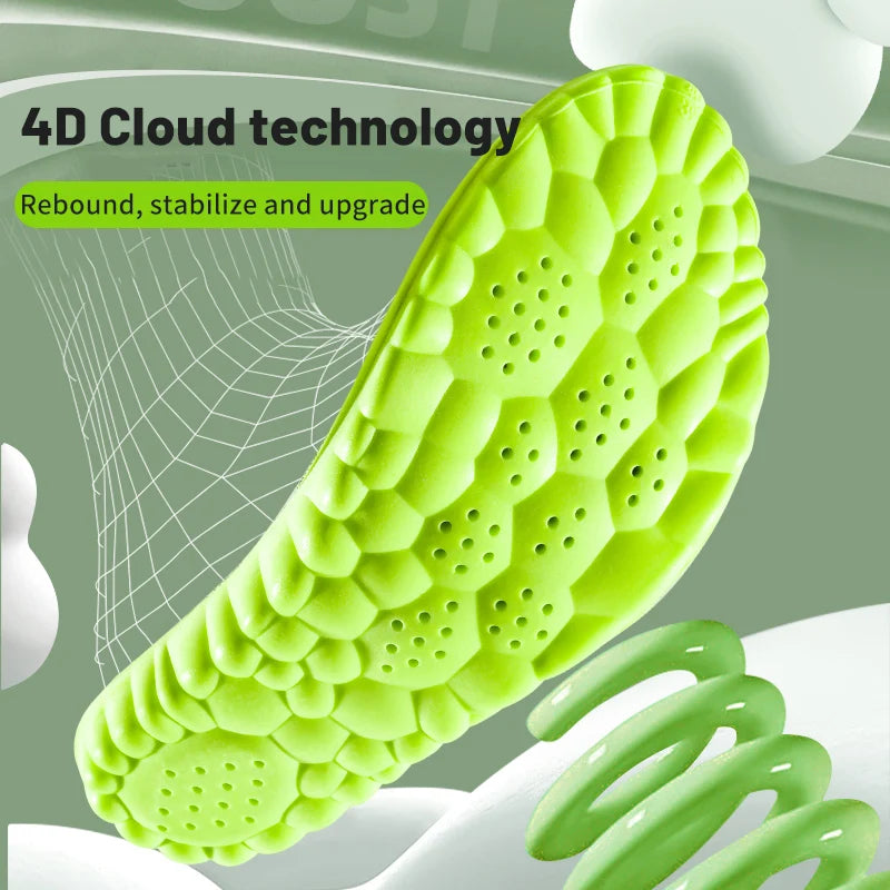 4D Sport Insole – Bamboo Fiber Arch Support